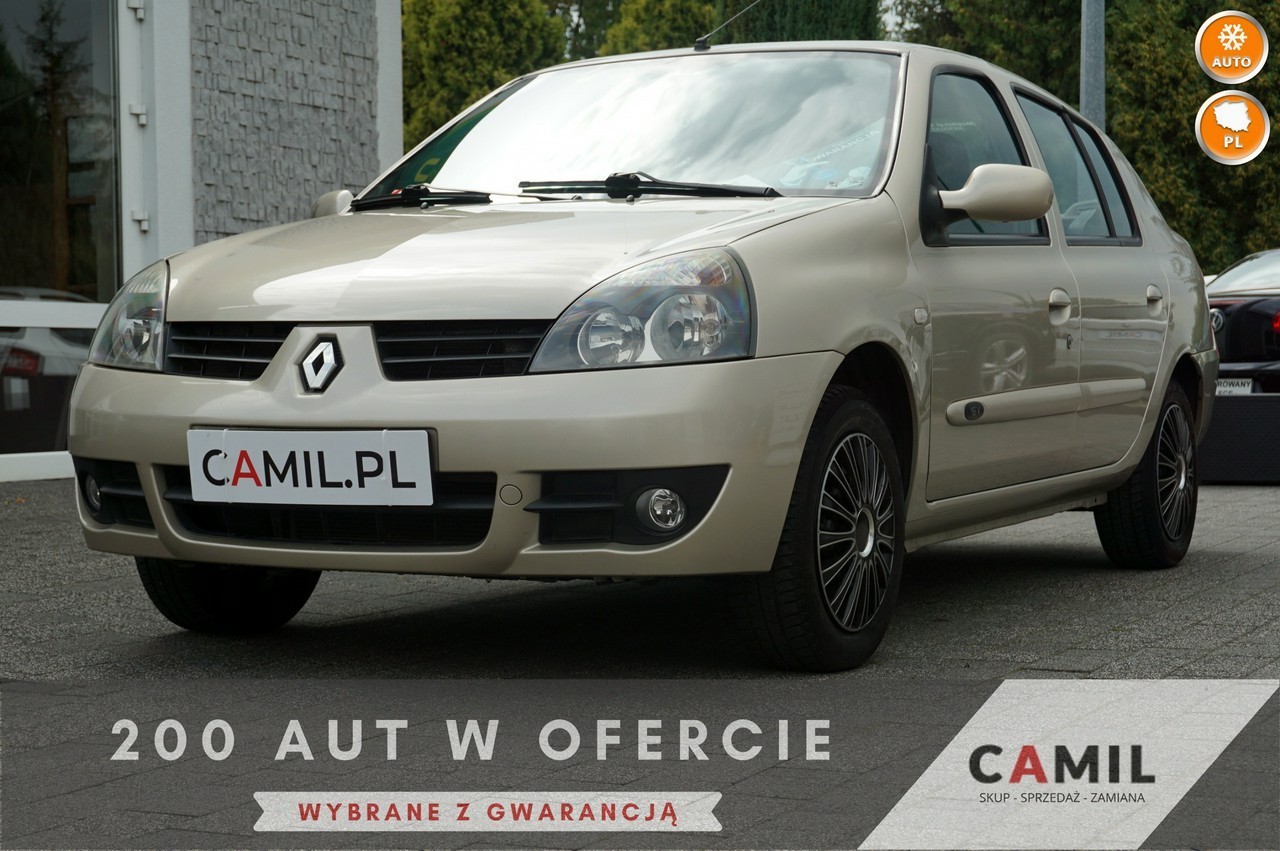 Renault Thalia I 1.2 BENZYNA 75KM, Polski Salon, Serwisowana, Zadbana, Ekonomiczna,