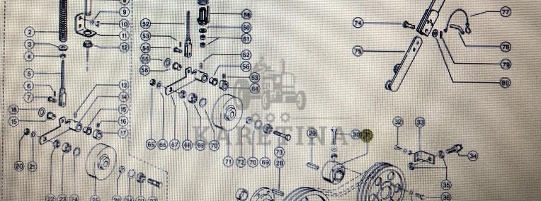 Piasta Claas Mega 370-340 Nr kat. 000 575 752 0 Nr kat. 000 575 752 0-1