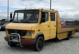 Mercedes-Benz 814 4.2 139KM, 1998r. pomoc drogowa, PLATFORMA