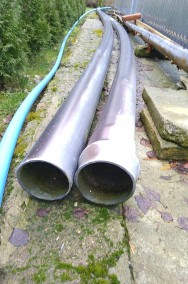 Rura kanalizacyjna wodociągowa śr 10cm długość 6m plastikowa 2 sztuki-2