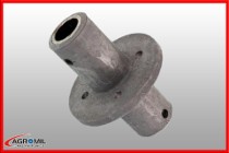 Piasta rozsiewacza jednotarczowego tuleja lejek