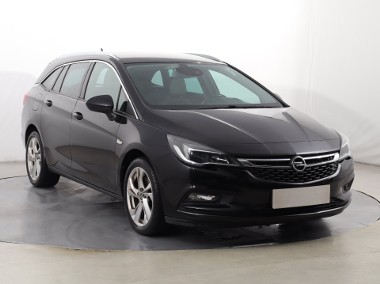 Opel Astra J , Salon Polska, Serwis ASO, Skóra, Navi, Klimatronic,-1