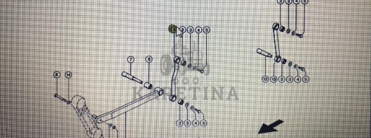 00 0751 255 0/Claas Lexion dżwignia/Lexion 580 560-550 430-415/Tucano 330-320 450-440 580-570-1