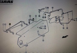 Blacha Osłony do Claas mega 370-360