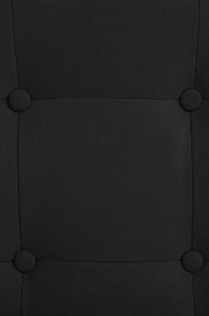 vidaXL Rozkładany fotel do masażu z podnóżkiem, czarny, tkanina248474-2