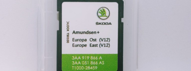 Karta SD Skoda Amundsen+ RNS 315 Europa East 2020-1