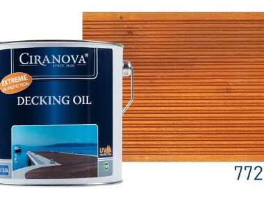 Ciranova DECKING OIL olej tarasowy do mebli, altanek, elewacj 2,5L bangkirai -1