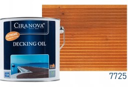 Ciranova DECKING OIL olej tarasowy do mebli, altanek, elewacj 2,5L bangkirai 