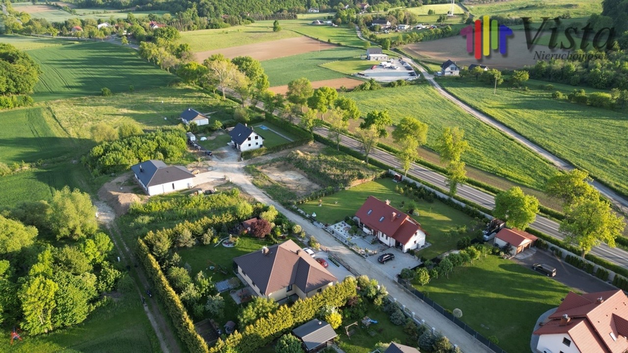 Działka budowlana 1851 m², media, blisko Wałbrzych - Widok 4