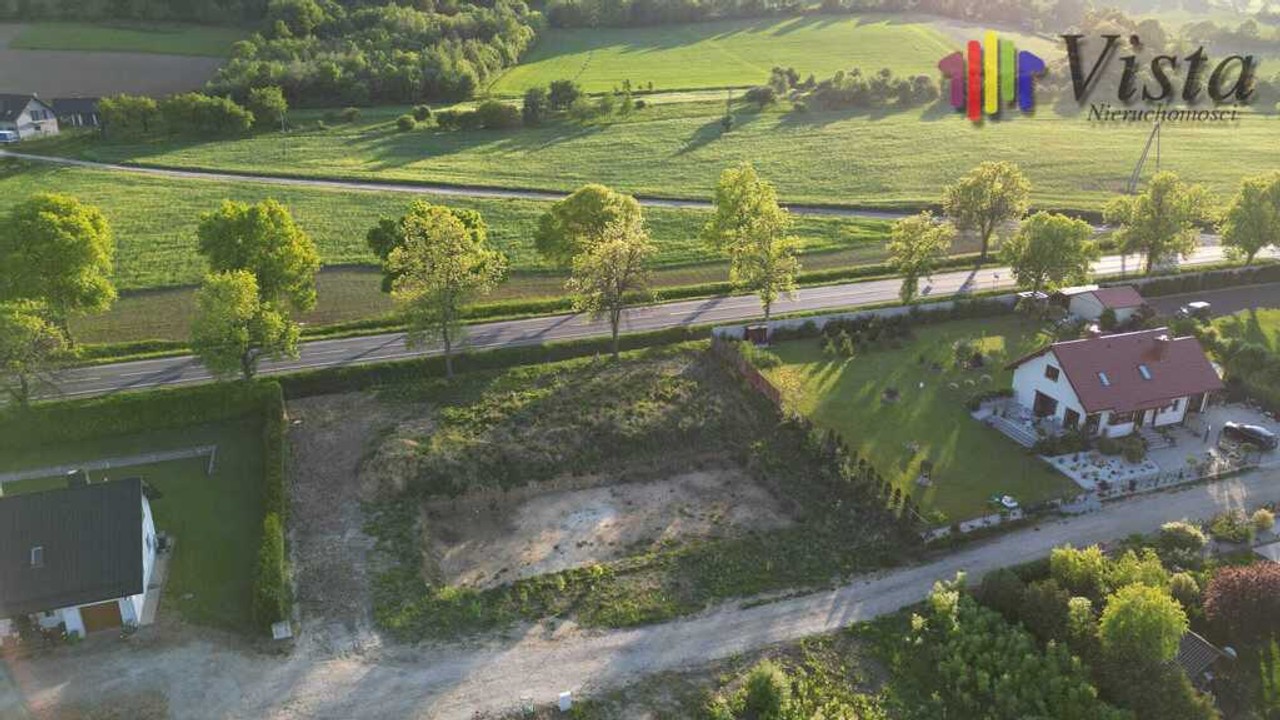 Działka budowlana 1851 m², media, blisko Wałbrzych - Widok 5