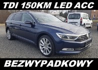 Volkswagen Passat B8 TDI 150KM Comfortline NowySerwisASO Navi ACC Full LED Alu18