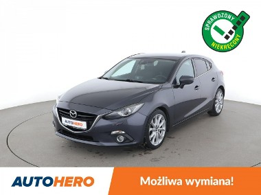 Mazda 3 III navi, klima auto, czujniki parkowania, grzane fotele-1