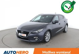 Mazda 3 III navi, klima auto, czujniki parkowania, grzane fotele