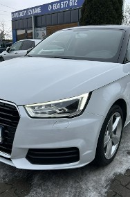 Audi A1 I (8X) 1.6 TDi automat S-Tronic, biała perła!-2