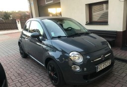 Fiat 500 Cabrio PDC Garażowany rzadki kolor zadbany bluetooth