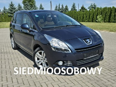 Peugeot 5008 I 1,6Turbo Benz. 7 Foteli.Full Wersja.Serwis,Skóry.Navi.Panorama Dach.-1