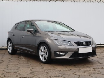 SEAT Leon III , Salon Polska, Serwis ASO, Skóra, Klimatronic, Tempomat,