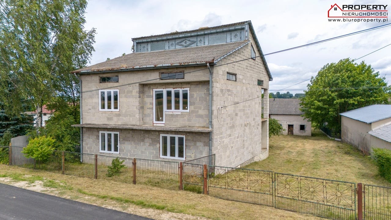 Dom 160m2 na działce 4940m2, Zagrody, 19km od Buska-Zdroju