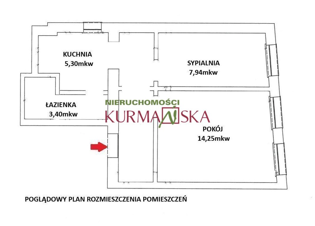 2 pokojowe ul. Kupiecka - Więcej
