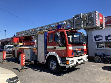 MAN Man 15,280 Straż pożarna drabina Strażacka zwyżka podnośnik 32m Metz-1