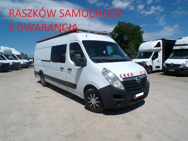 Opel Movano L4 H2 brygadówka 7 osobowy blaszak max-1