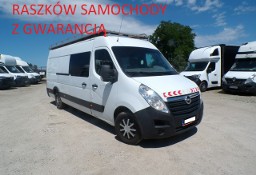 Opel Movano L4 H2 brygadówka 7 osobowy blaszak max