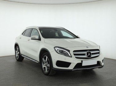 Mercedes-Benz Klasa GLA I , Salon Polska, Serwis ASO, Automat, Skóra, Xenon, Bi-Xenon,-1