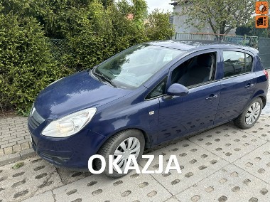 Opel Corsa D 5 drzwi, opłaty na rok, klimatyzacja mrozi, Aux, Isofix, nowe opony-1
