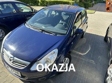 Opel Corsa D 5 drzwi, opłaty na rok, klimatyzacja mrozi, Aux, Isofix, nowe opony-1