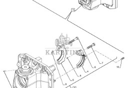 New Holland T6070 Uchwyt 84565121