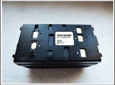Oryginalna bateria do kamery VHS CullMann 6V 8164 2,400mAh-1