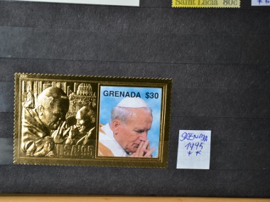 Papież Jan Paweł II. Grenada II ** Złota folia Wg Ks Chrostowskiego 223-1