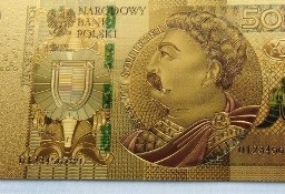 banknot kolekcjonerski 500 zł Jan III Sobieski - wysyłka gratis