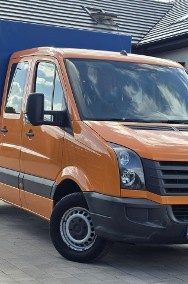 Volkswagen Crafter stan idealny /KLIMATYZACJA/ DOKA 7os /prawdziwe 115040km/ plandeka /-2