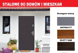 Drzwi ZEWNĘTRZNE -wejściowe- stalowe-metalowe do domów z MONTAŻEM ocieplone ,antywłamaniowe.POLSKIE