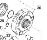 New Holland CR9080 Element Ustalający CZĘŚCI 84449594