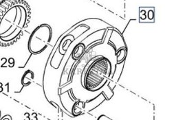 New Holland CR9080 Element Ustalający CZĘŚCI 84449594