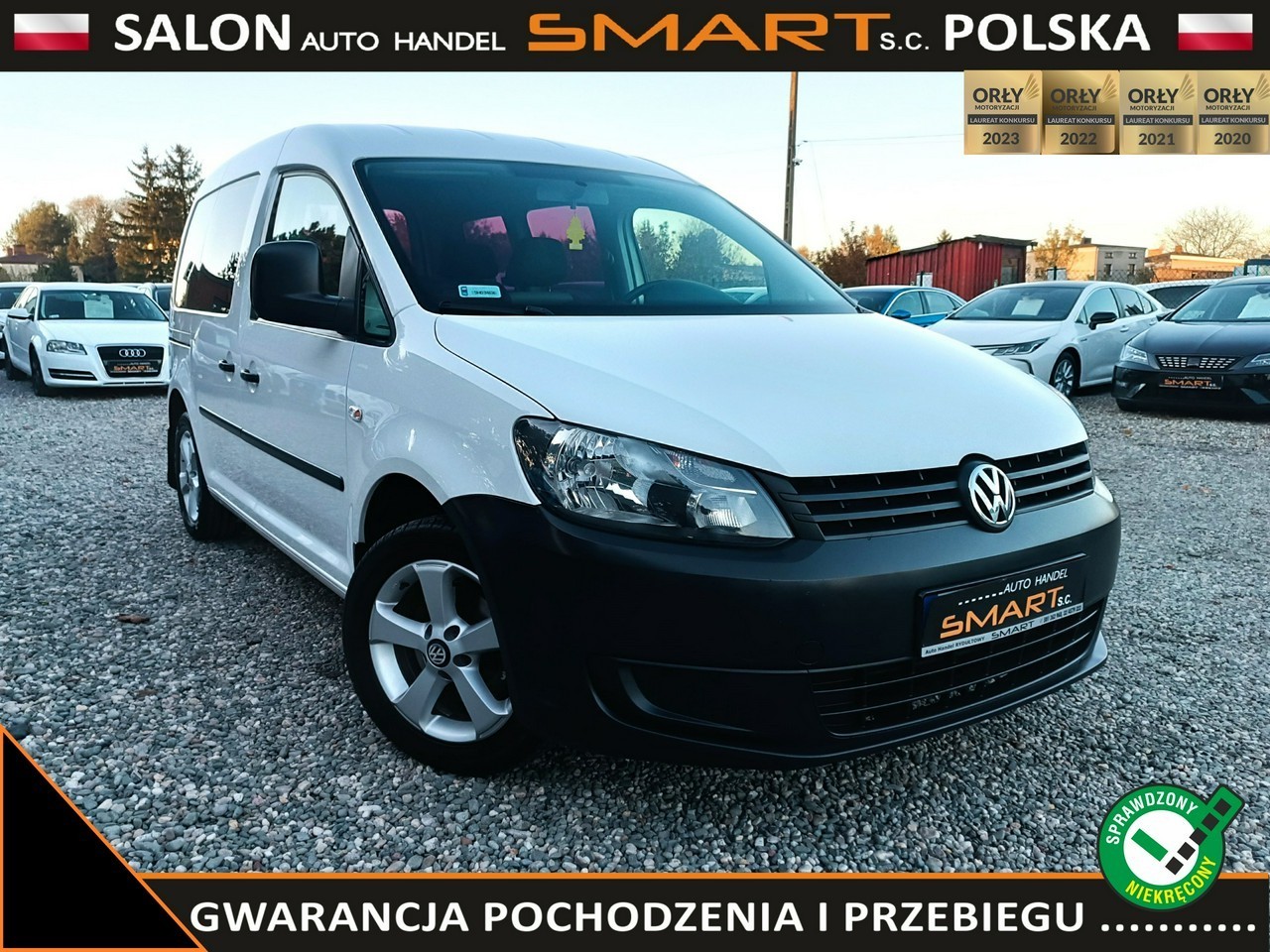 Volkswagen Caddy III 5 Osobowy / Navi / 2x Koła / Pikowane Tapicerki