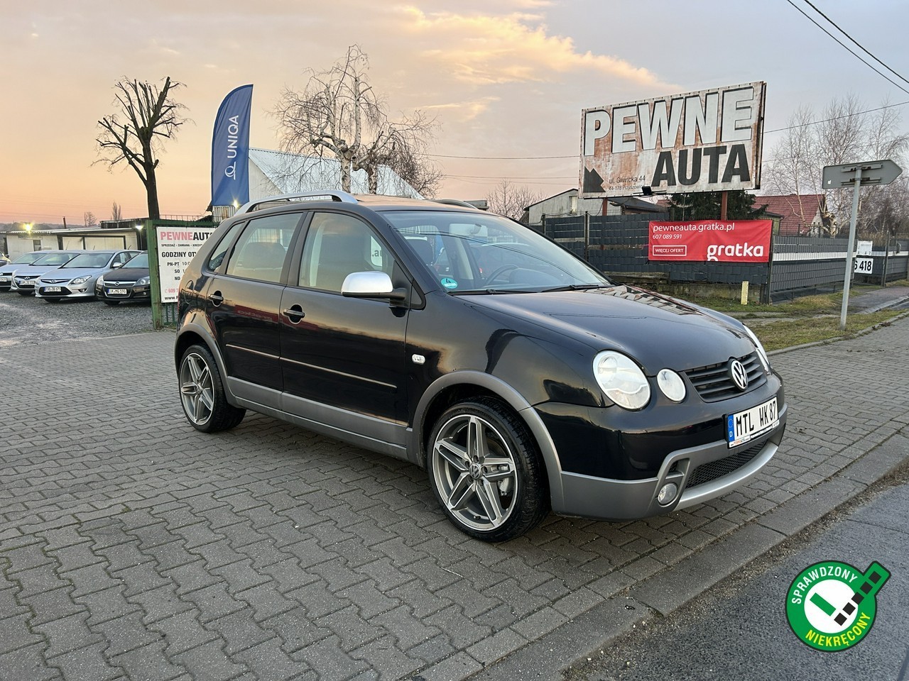 Volkswagen Polo IV Klimatyzacja/Podgrzewane fotele/Alufelgi/Szyberdach/Isofixy