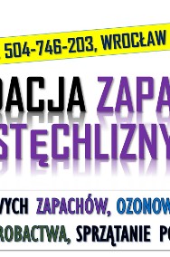 Likwidacja brzydkich zapachów, Wrocław, tel.  ozonowanie pomieszczeń, papierosy-2