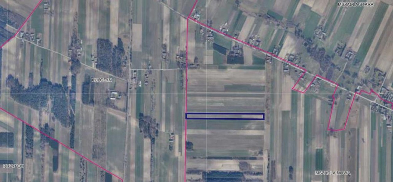Działka rolna 1,80 ha Mszadla Nowa gm. Przyłęk - Widok 3
