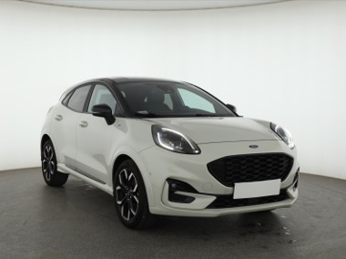 Ford Puma , Salon Polska, Serwis ASO, Skóra, Navi, Klimatronic,-1