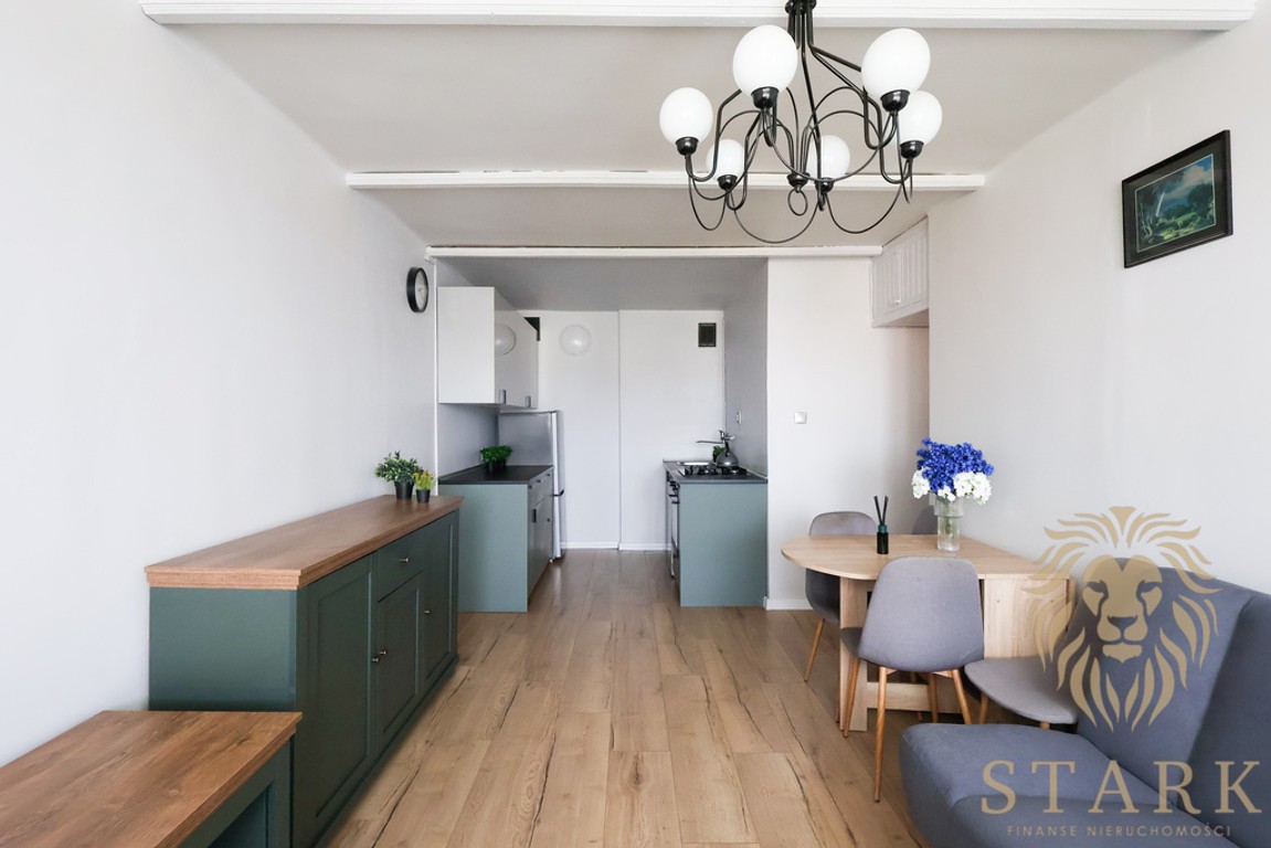 Os. Hallera: 2 pokoje, 37,75m², balkon, piwnica - Widok 4
