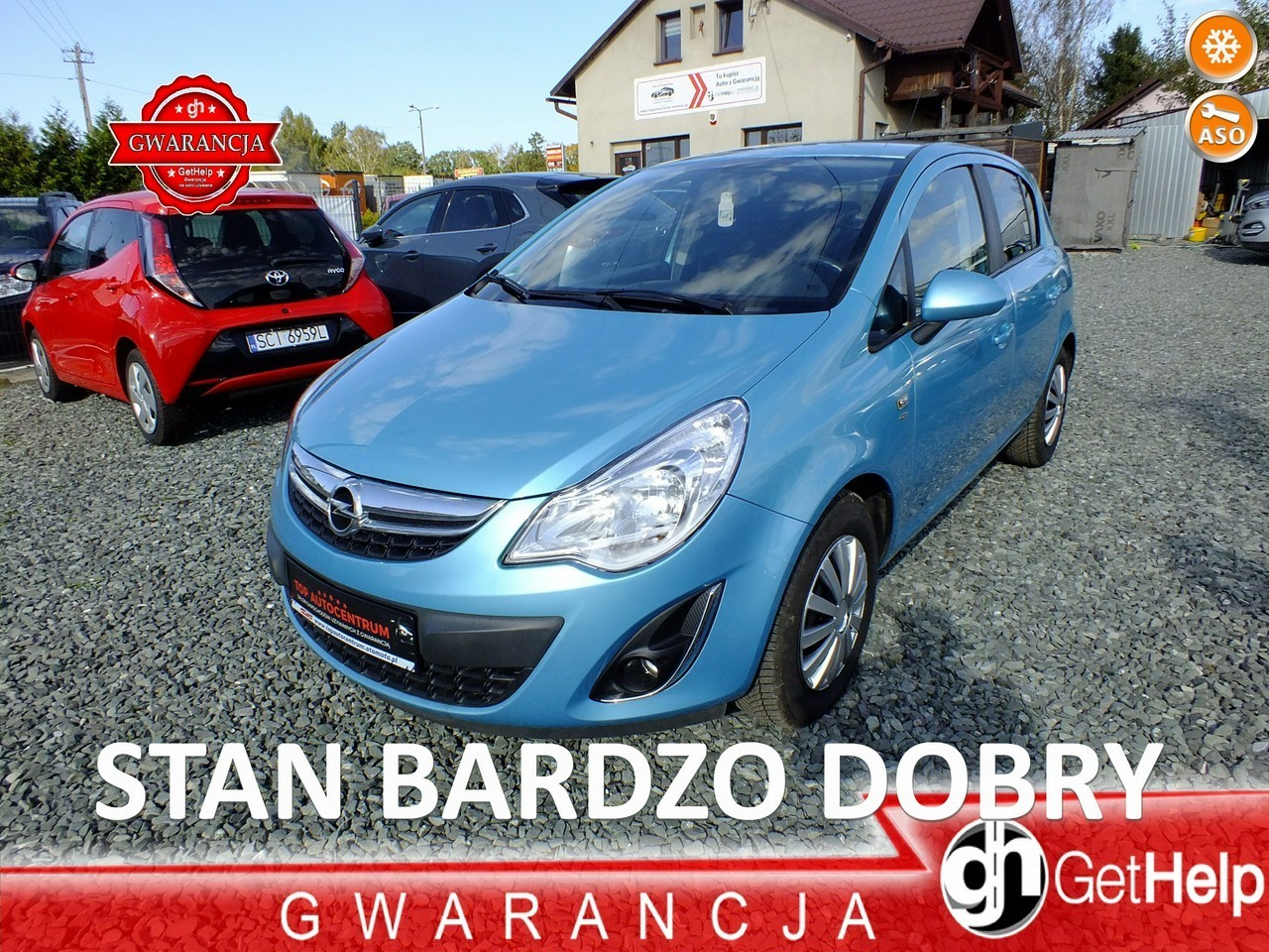 Opel Corsa D 1.2 Benzyna 69 KM Klimatyzacja 5 drzwi Kredyt Bez BIK