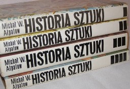 Historia sztuki Ałpatow tomy 1-4 komplet 