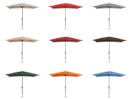 Parasol ogrodowy stojący 9 kolorów 200x300cm 