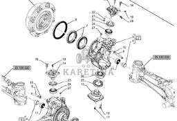 New Holland T6070 Zwrotnica 47912955