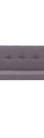 vidaXL Sofa rozkładana z podłokietnikami, taupe, poliester282226-4