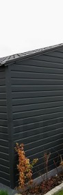 Garaż grafitowo biały akryl 5x6 blachodachówka producent 3x5 3x6 4x5 4x6 6x5 6x6-3