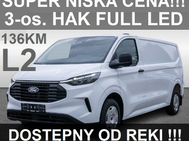 Ford Transit Transit Custom L2 136KM Hak Full LEd Kamera Czujniki Dostępny od ręki-1